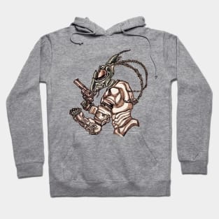 Praying Mantis Pirate Hoodie